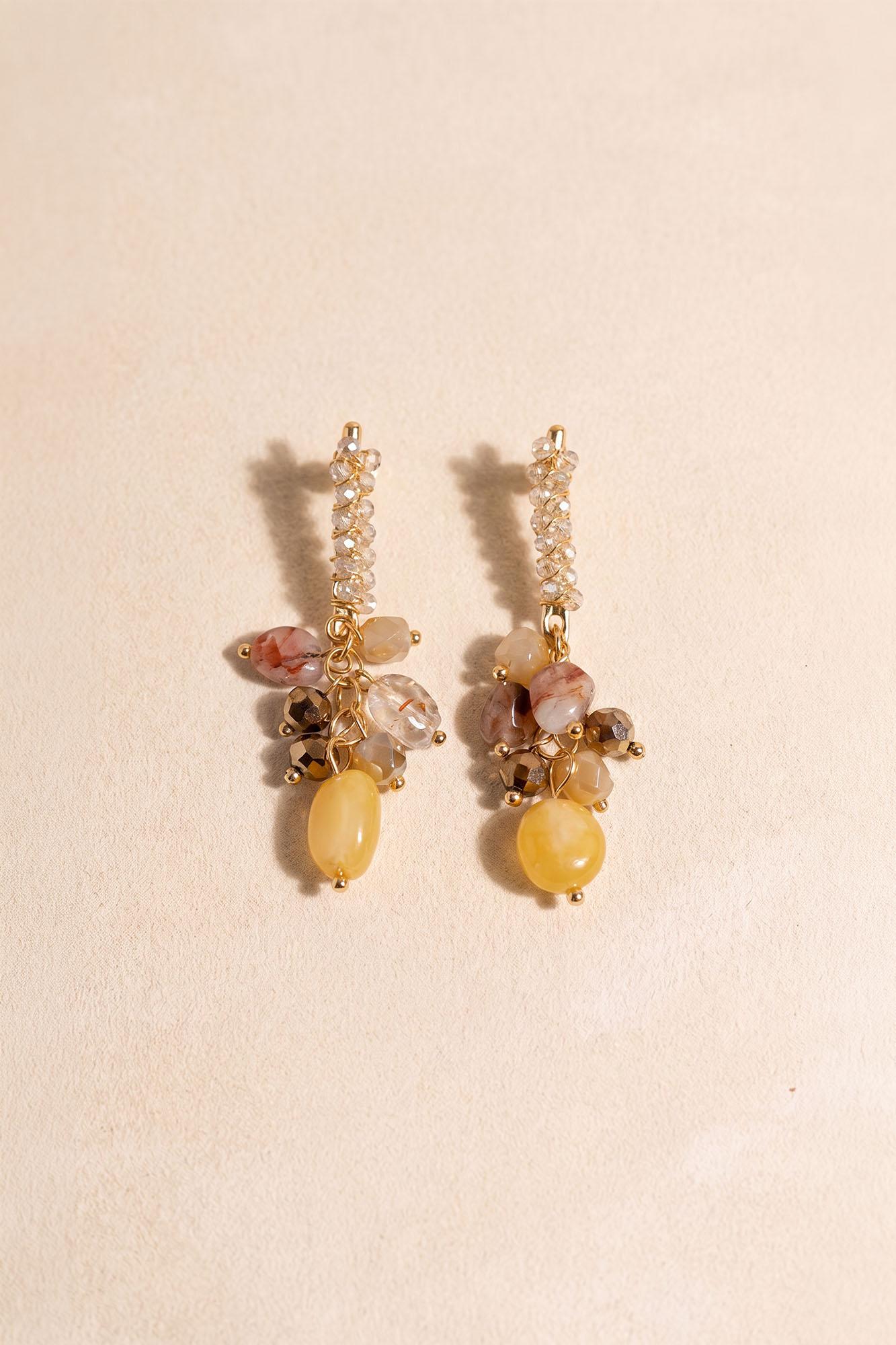 Pendientes Piedras Dulis