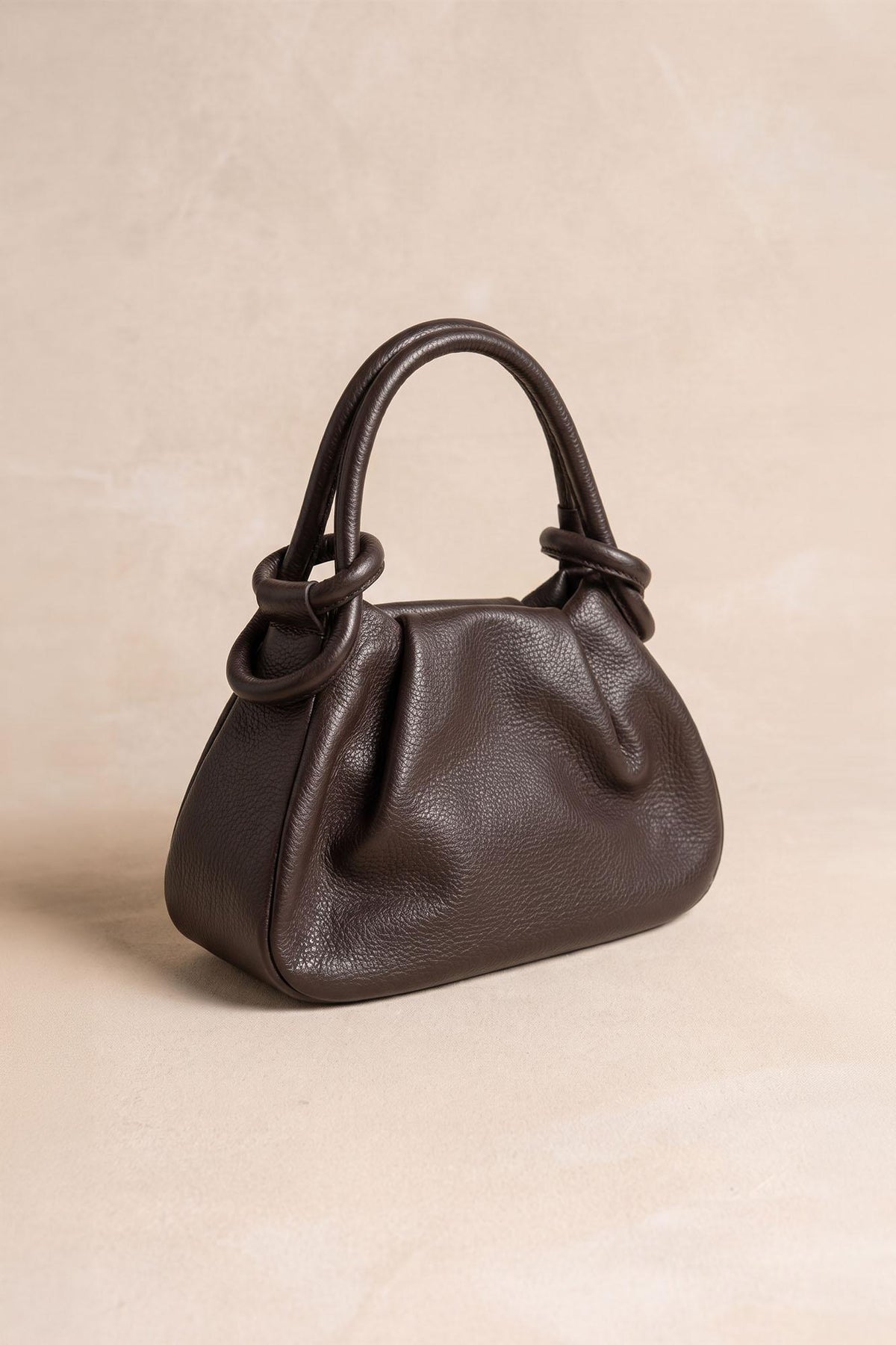 Bolso Piel Fruncido Olivia