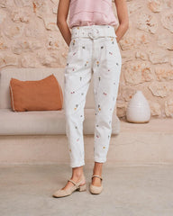 Zenia Floral Jeans