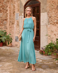 Robe plissée Noelie