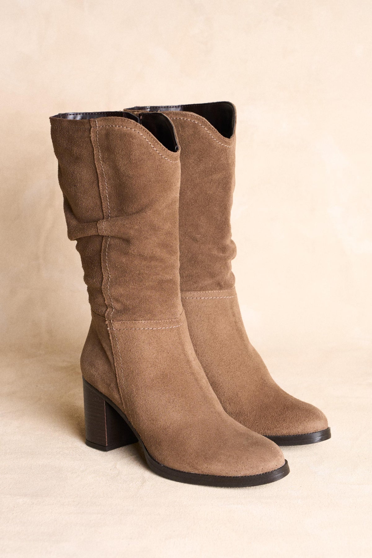 Bibi Mid-Calf Wedge Boot
