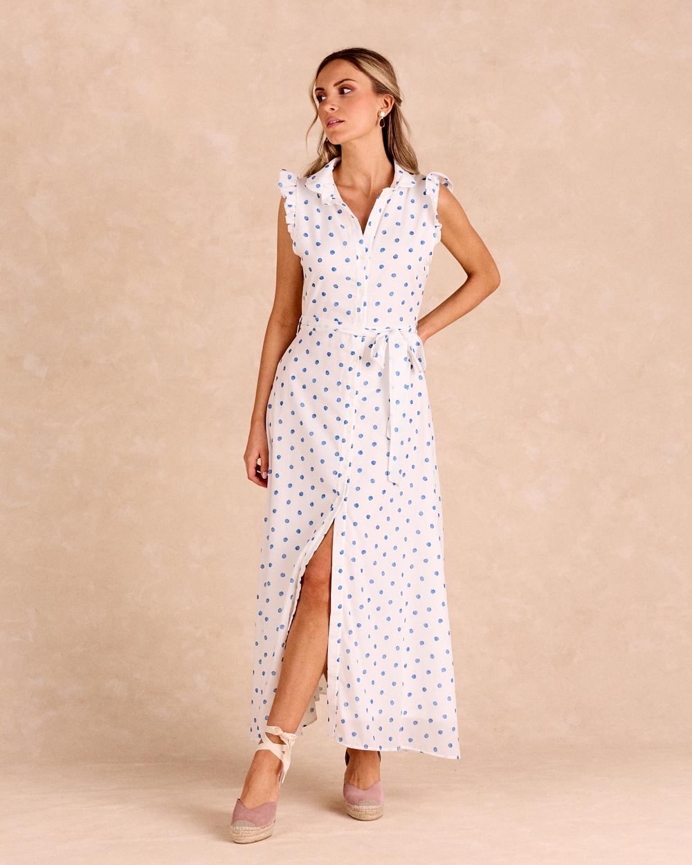 Robe longue à pois Daira