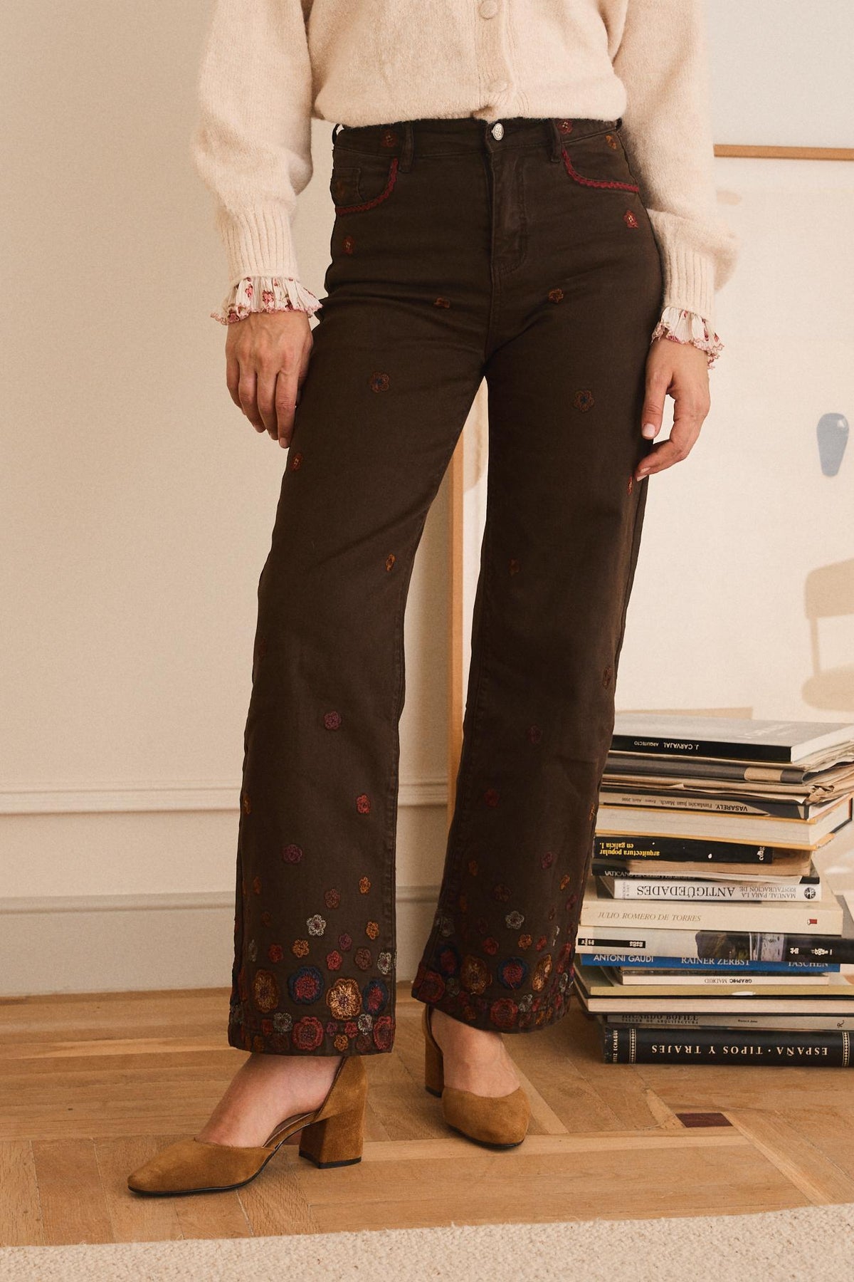 Flowers Trousers Aveli