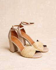 Sandale en raphia Aless