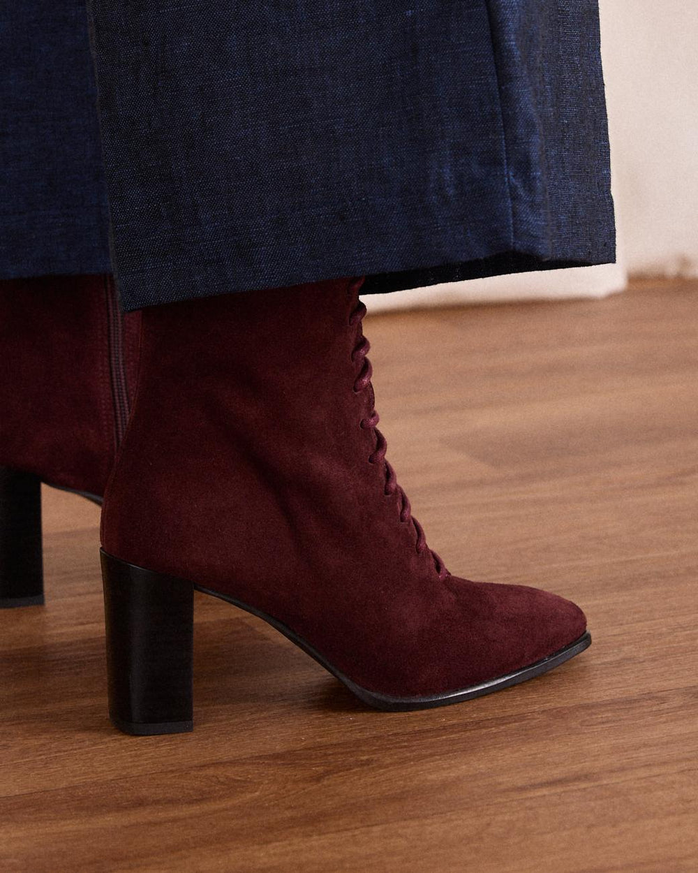 Bottines à lacets Lutina