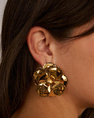 Boucles d’oreilles Fleur de basilic