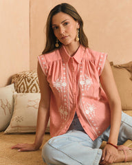 Sandy Embroidered Blouse