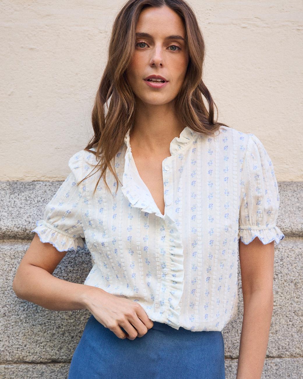 Camisa Flores Belu