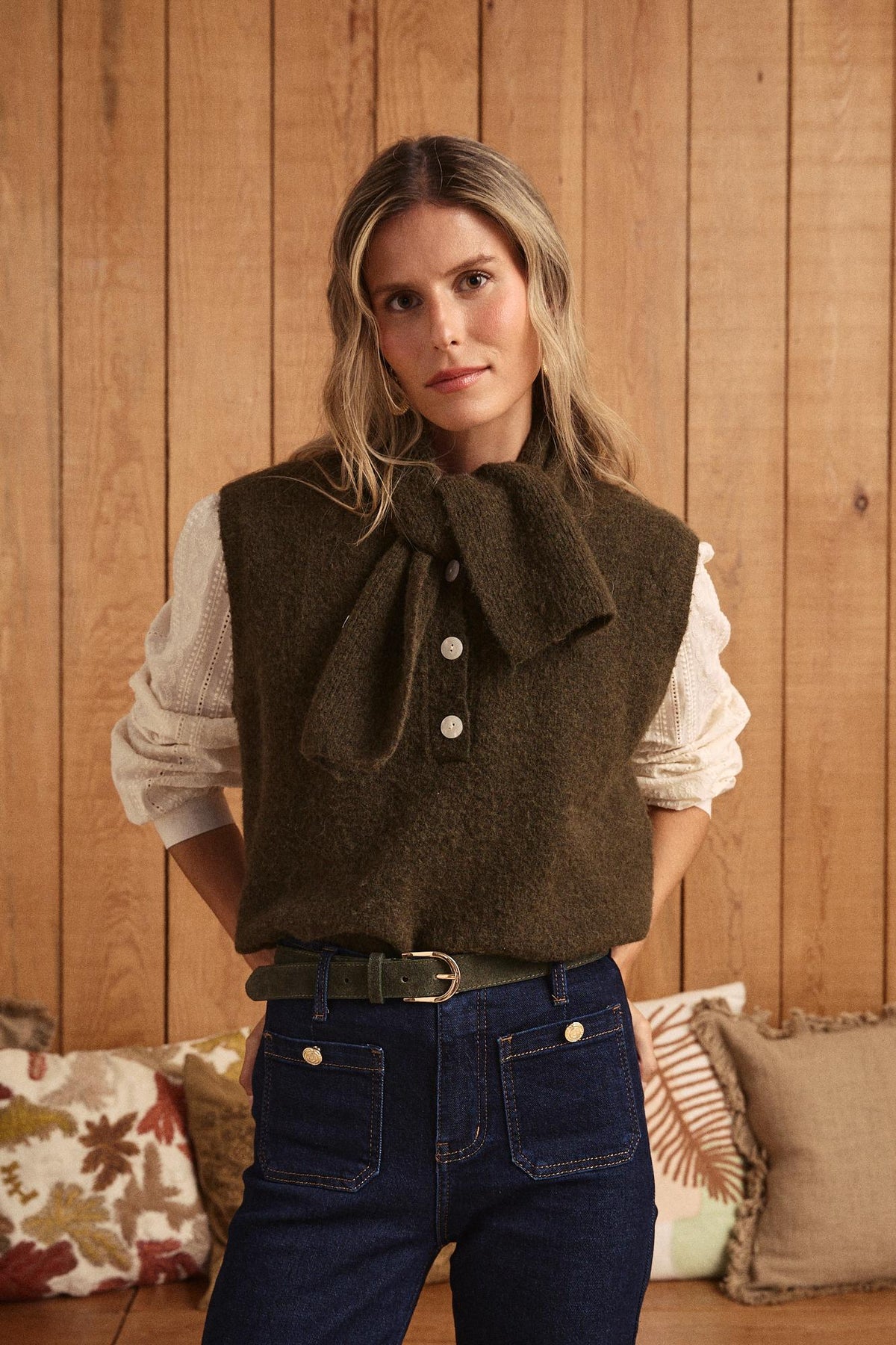 Filomena Knotted Vest