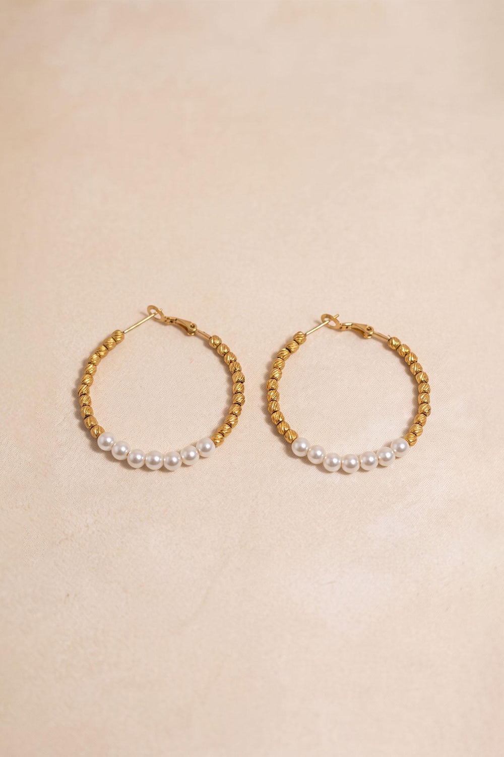 Pendientes Aro Perla