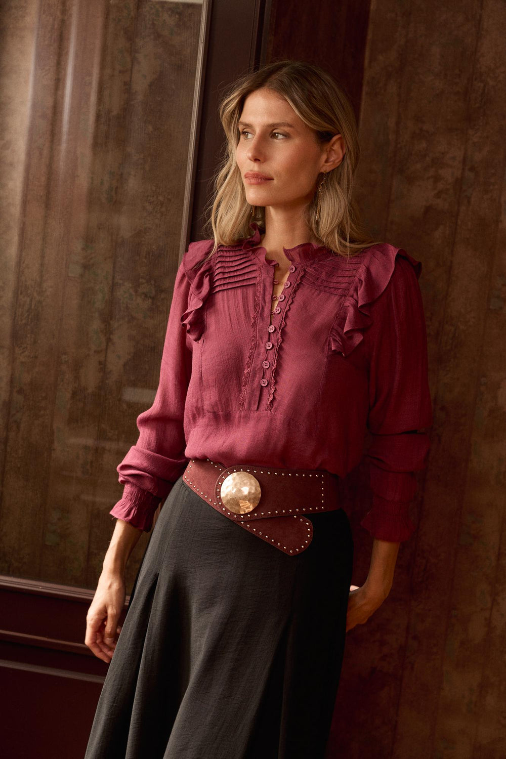 Blusa Volante Alexandra