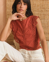 Blouse en maille Tana