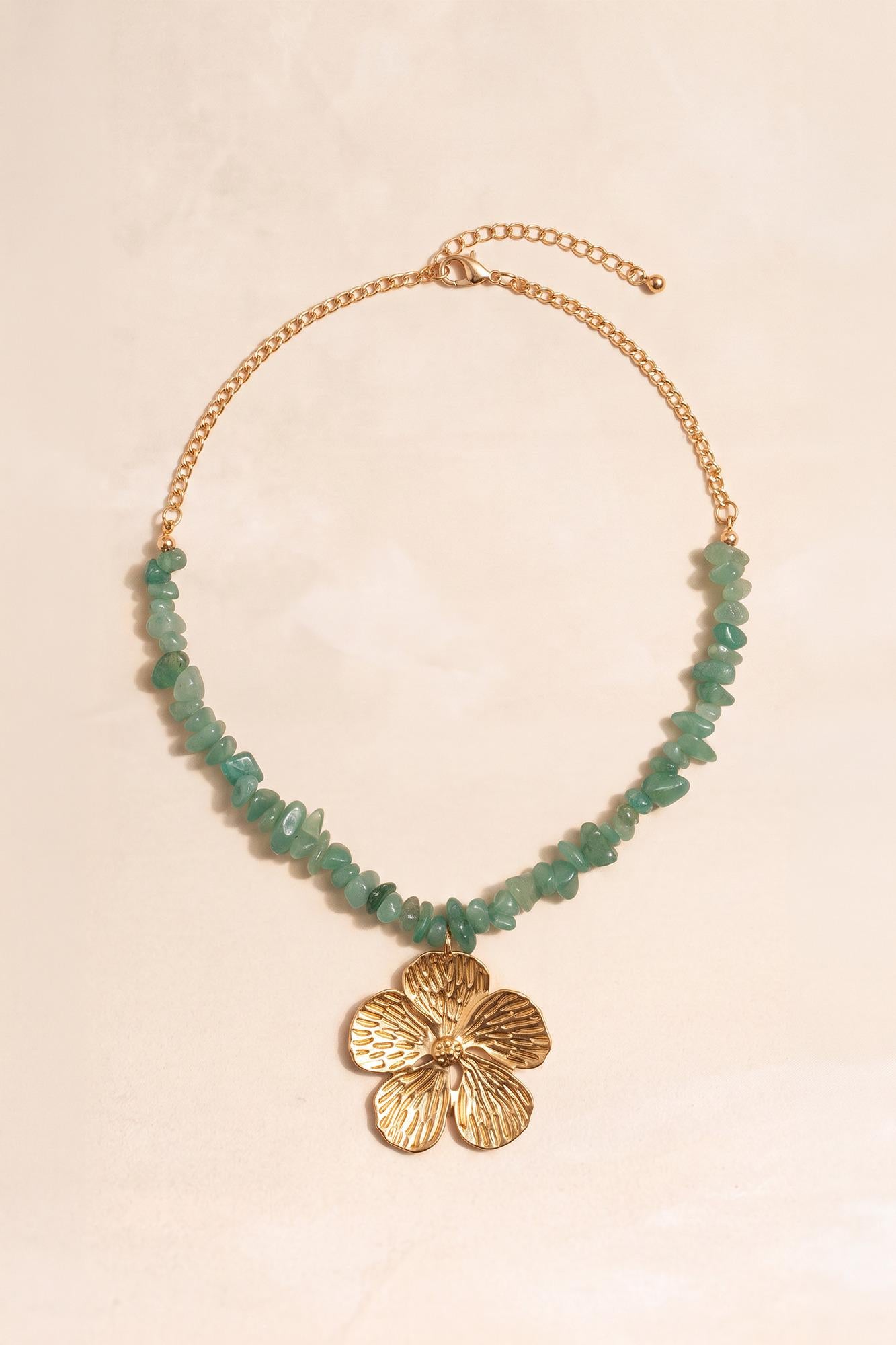 Collier fleur Olisa