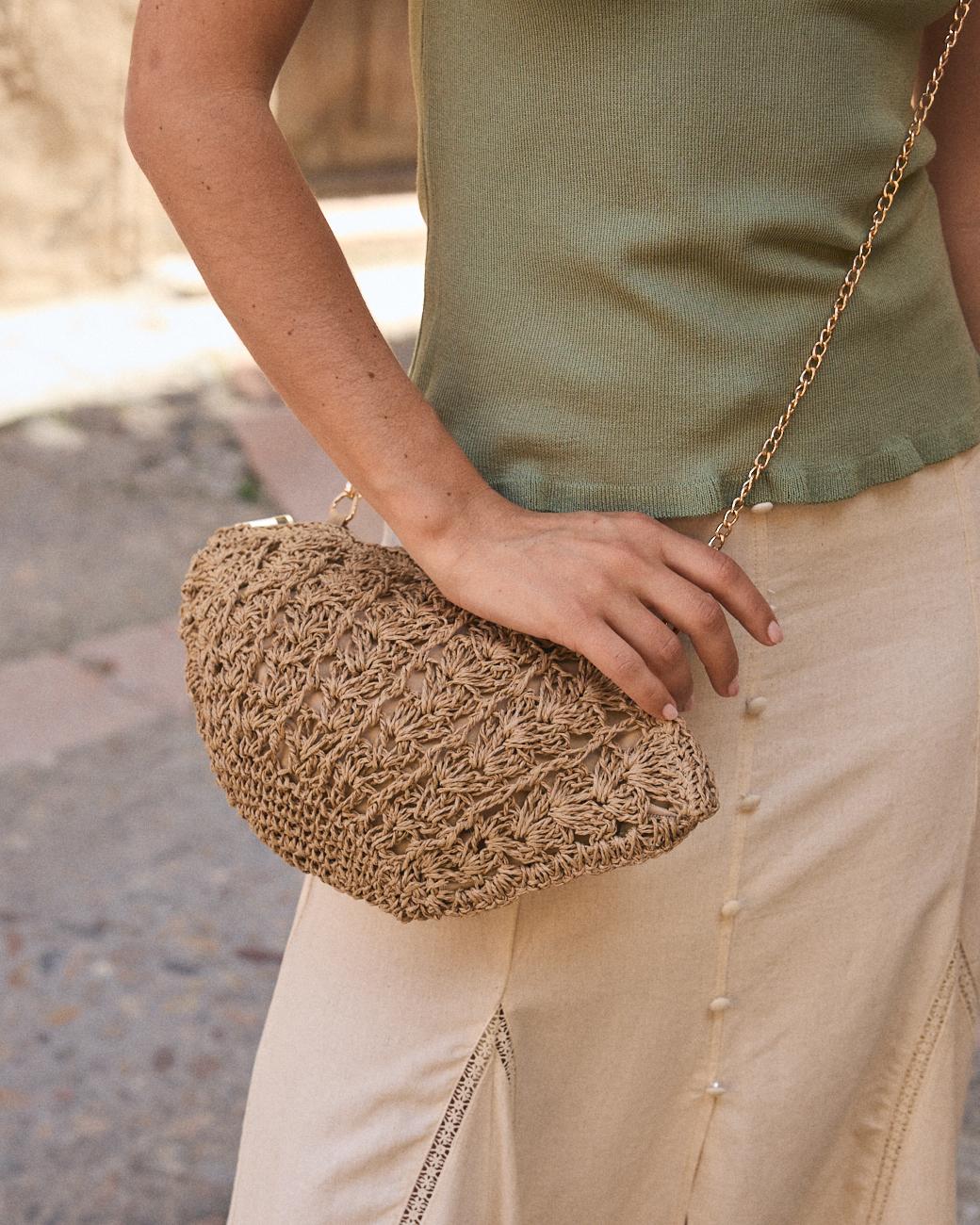 Bolso Rafia Concha