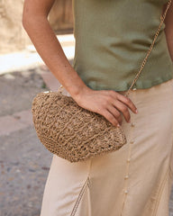 Sac Raphia Coquillage