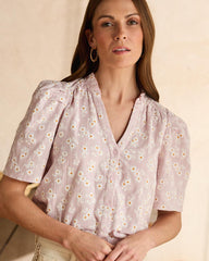 Blusa Margaritas Leonor