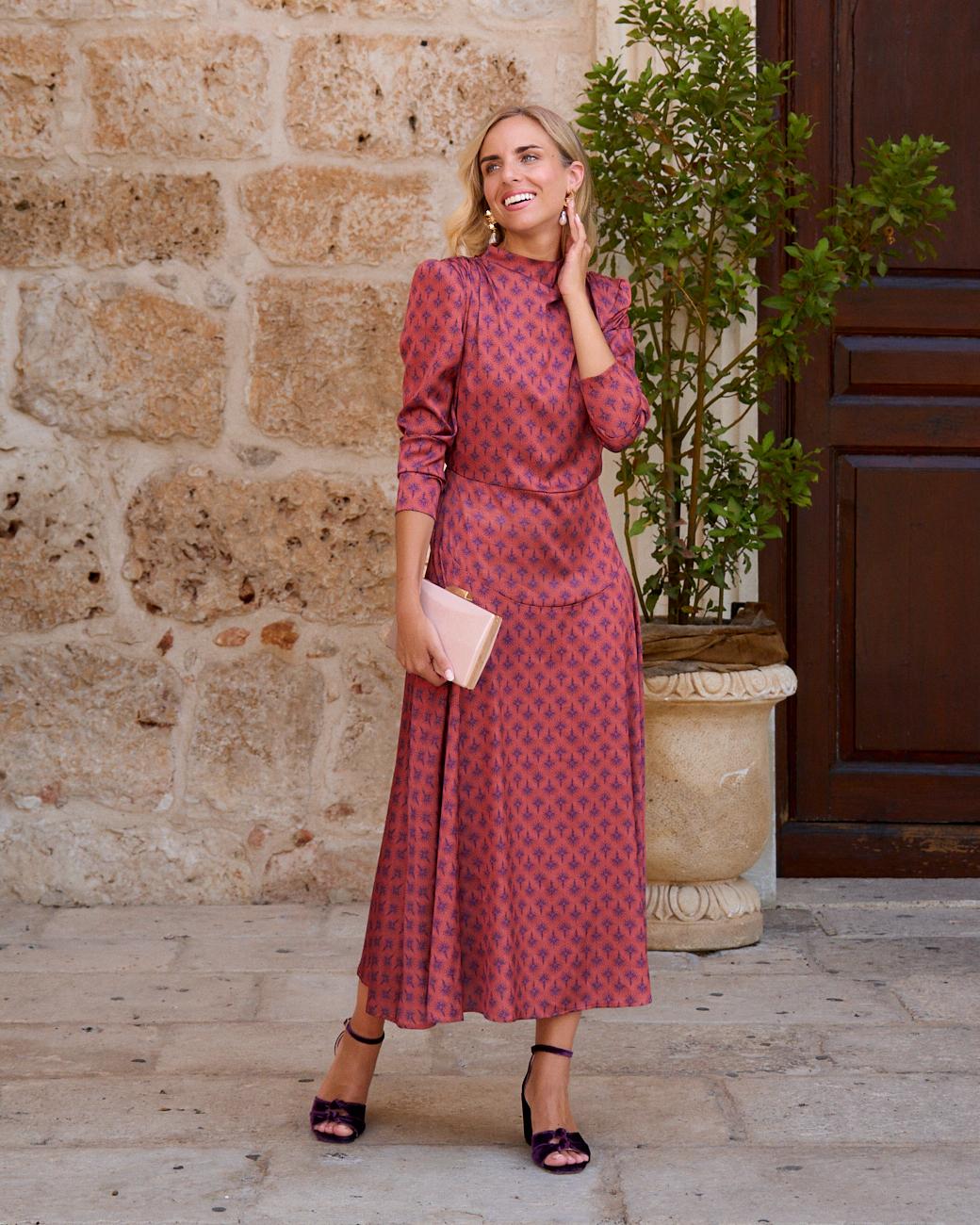 Robe imprimée Dea