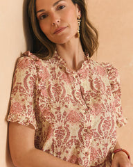 Adela Print Shirt