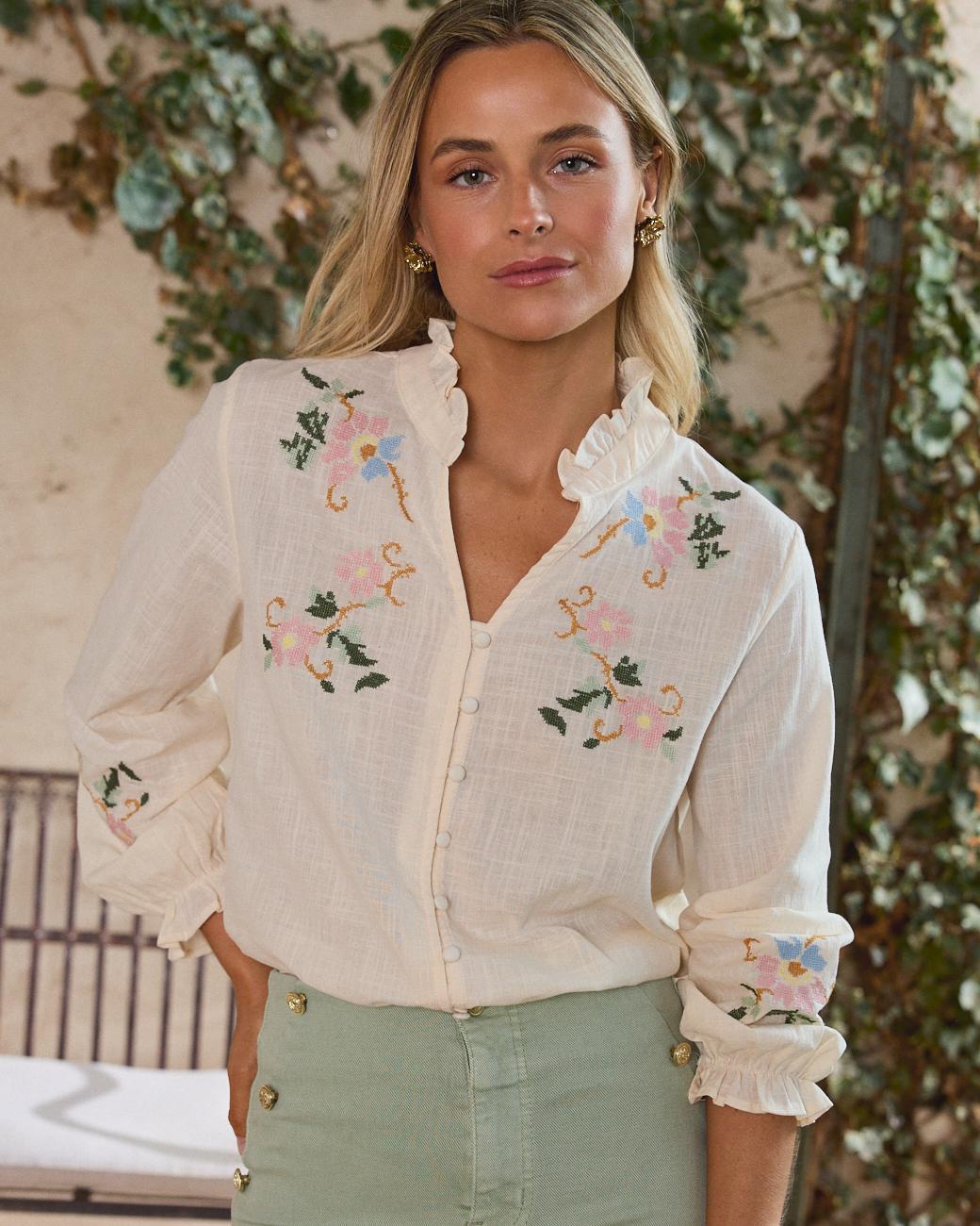 Chemise Brodée Julieta