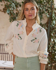 Camisa Bordados Julieta
