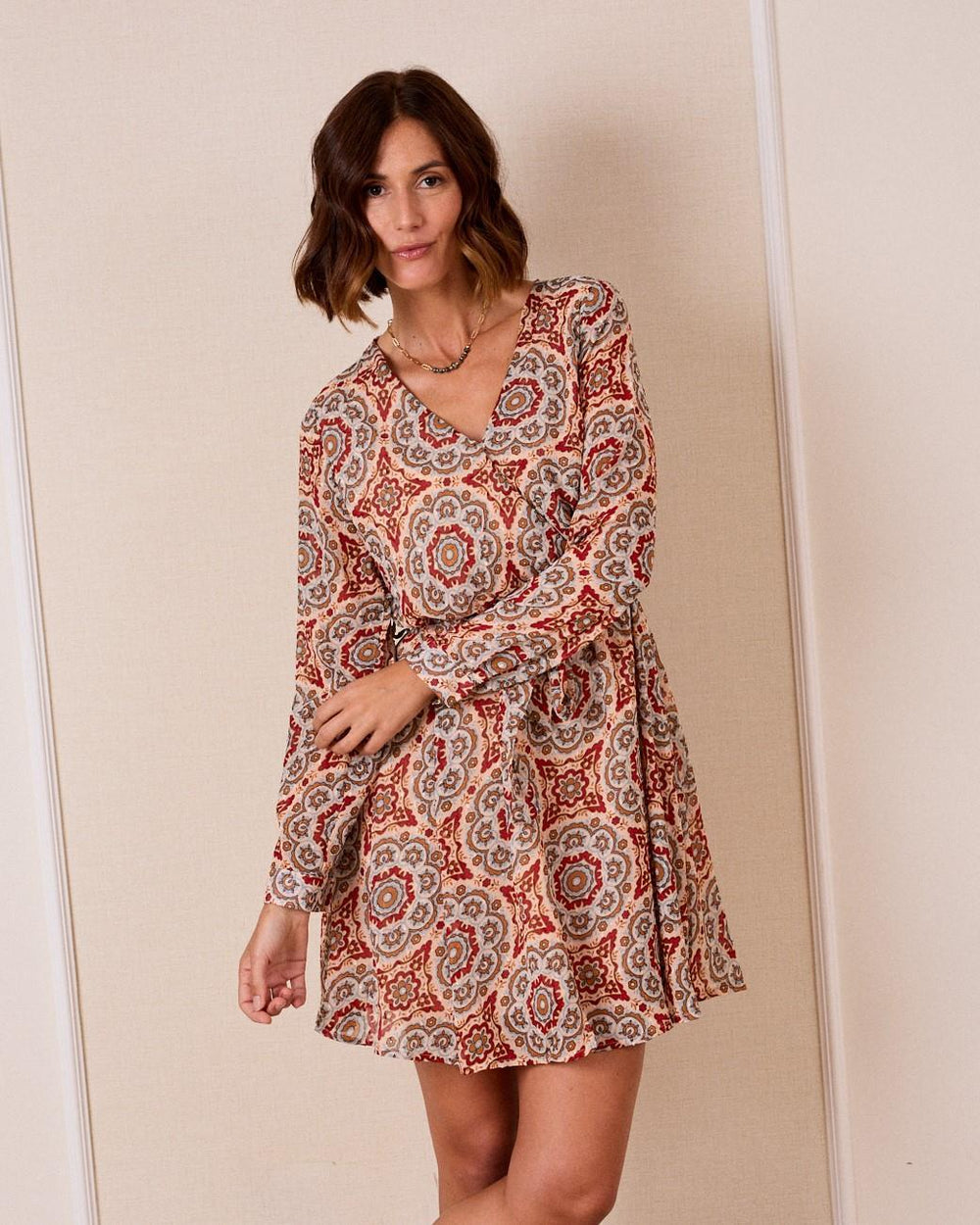 Vestido Corto Girasol