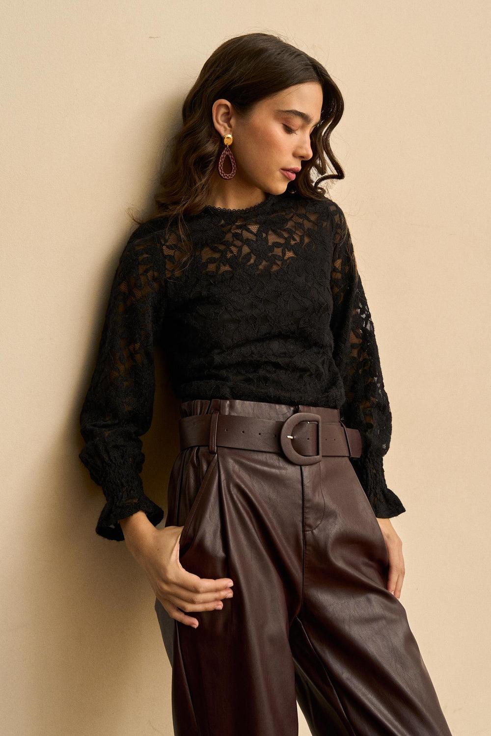 Maëva Floral Lace Blouse