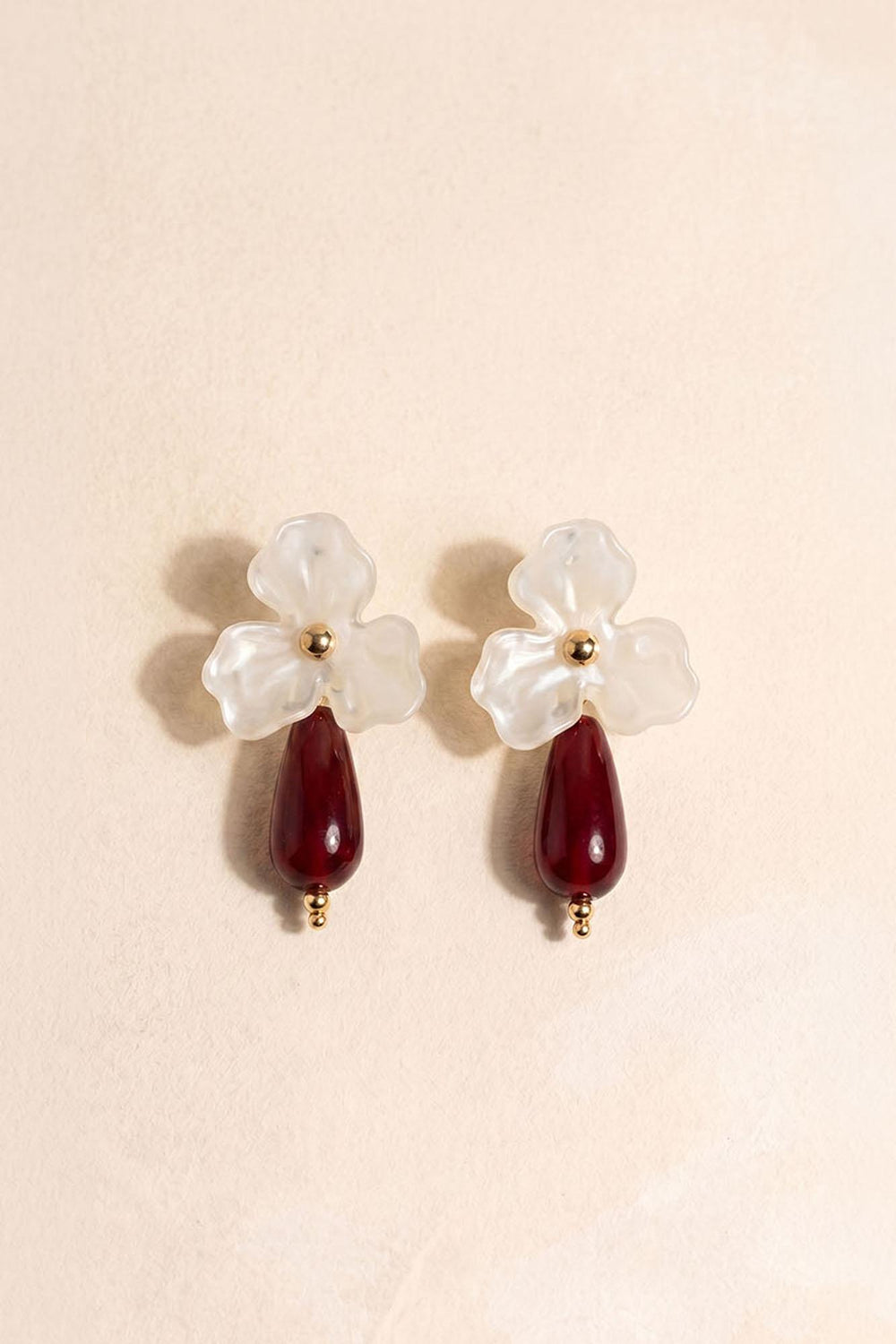 Boucles d’oreilles fleurs Gisel