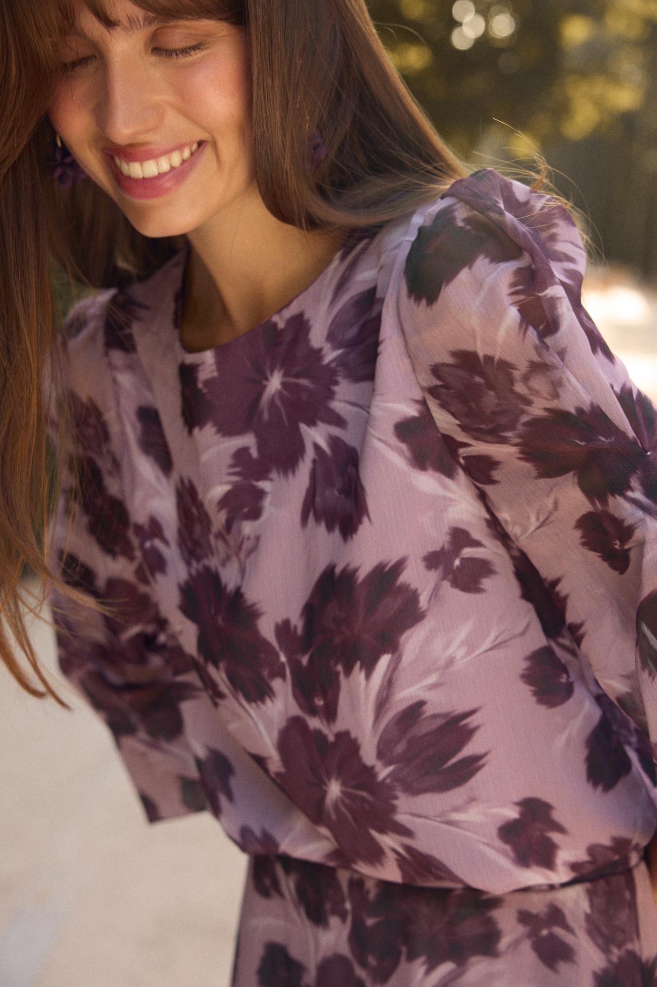 Blusa Invitada Lila