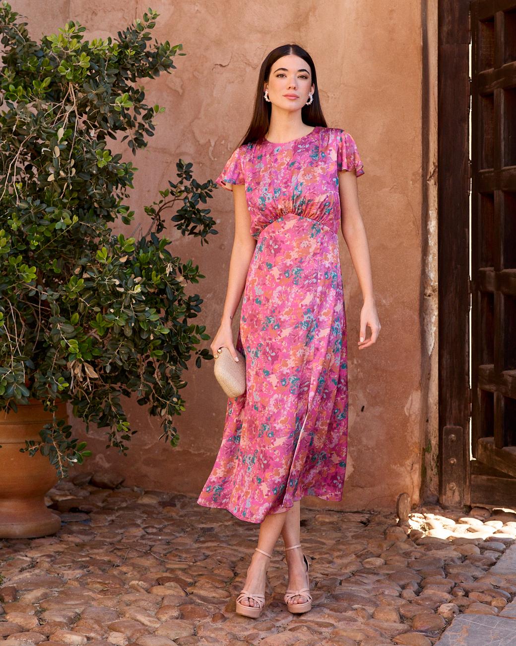 Robe imprimée Delfina