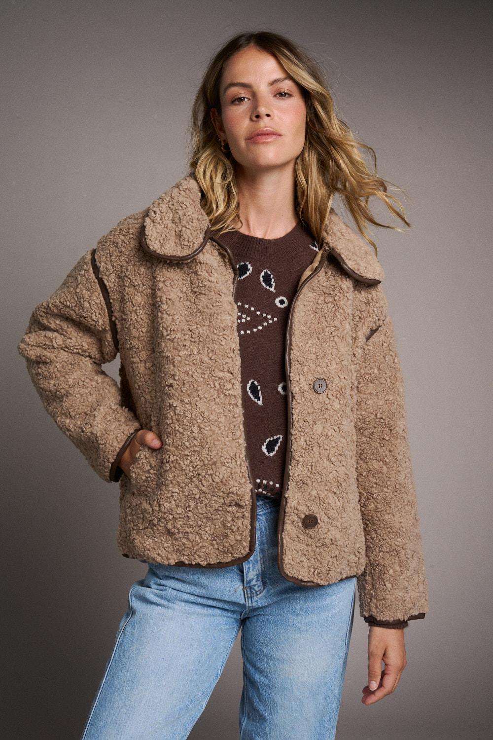 Océane shearling coat