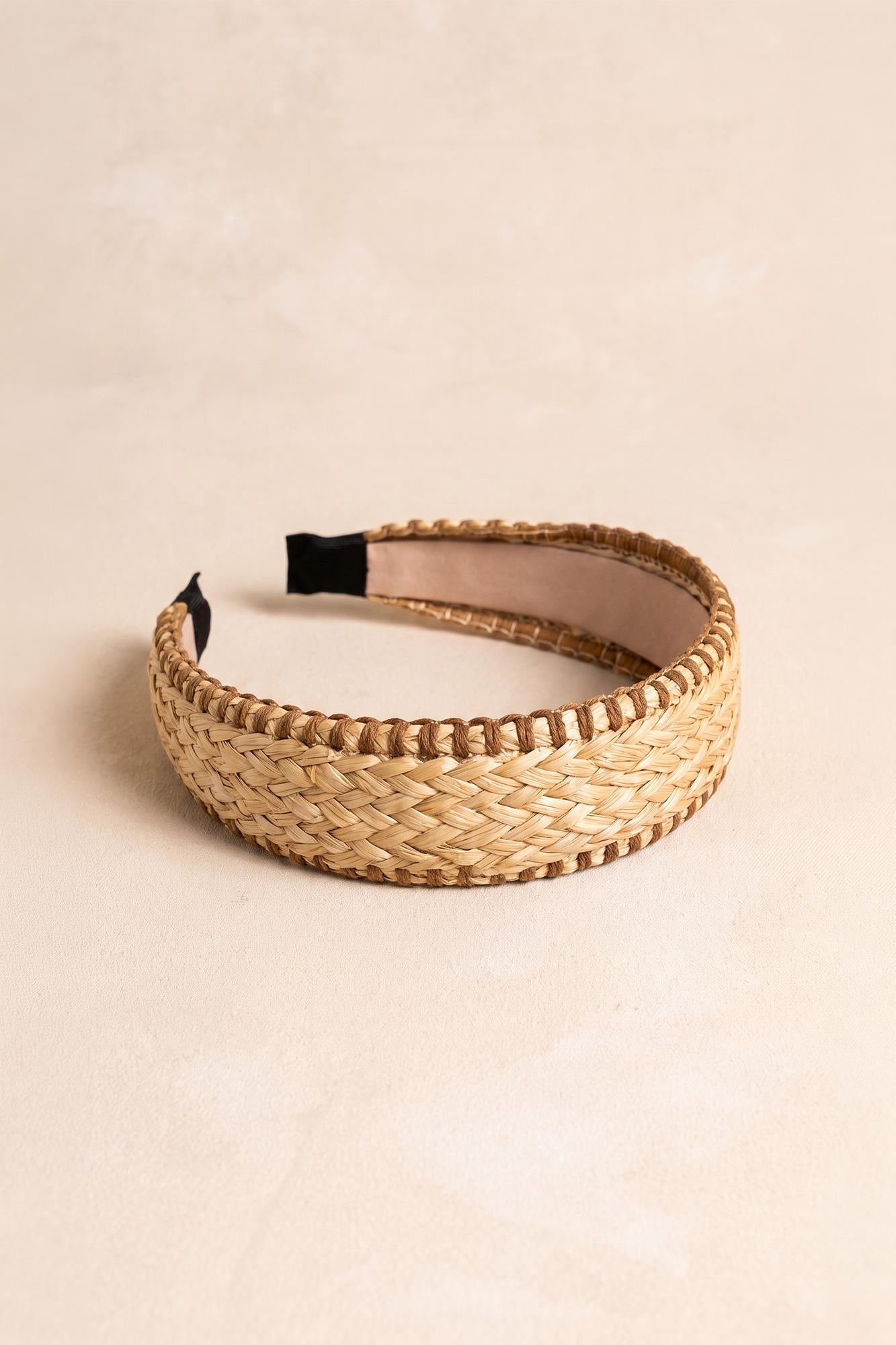 Serre-tête beige Tess