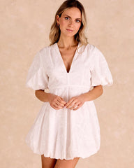 Robe courte ballon Klara