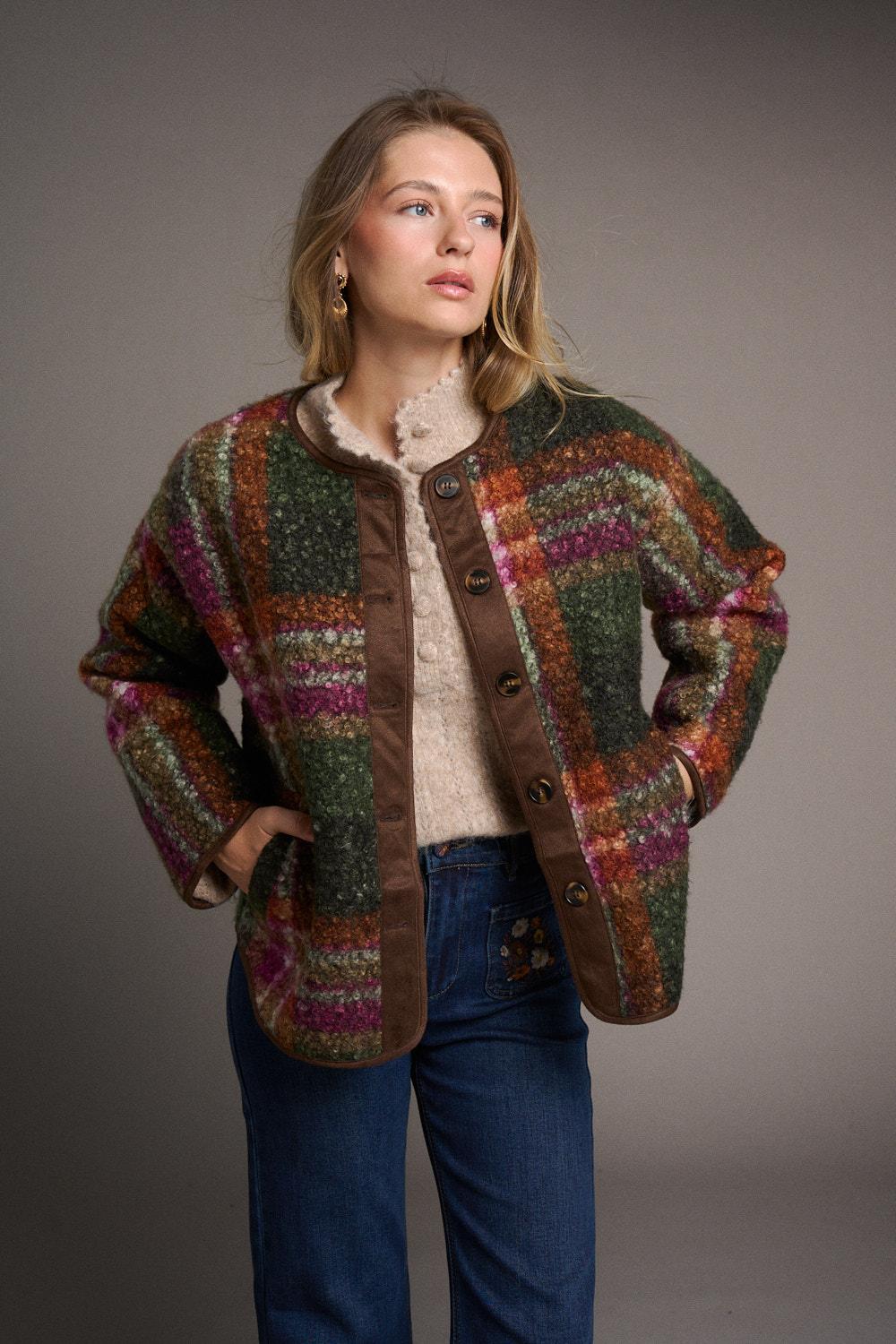 Cazadora Cuadros Romy
