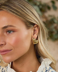Tania Heart Earring