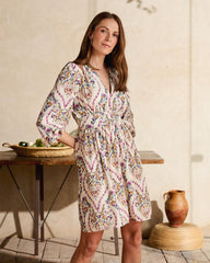 Adela White Dress