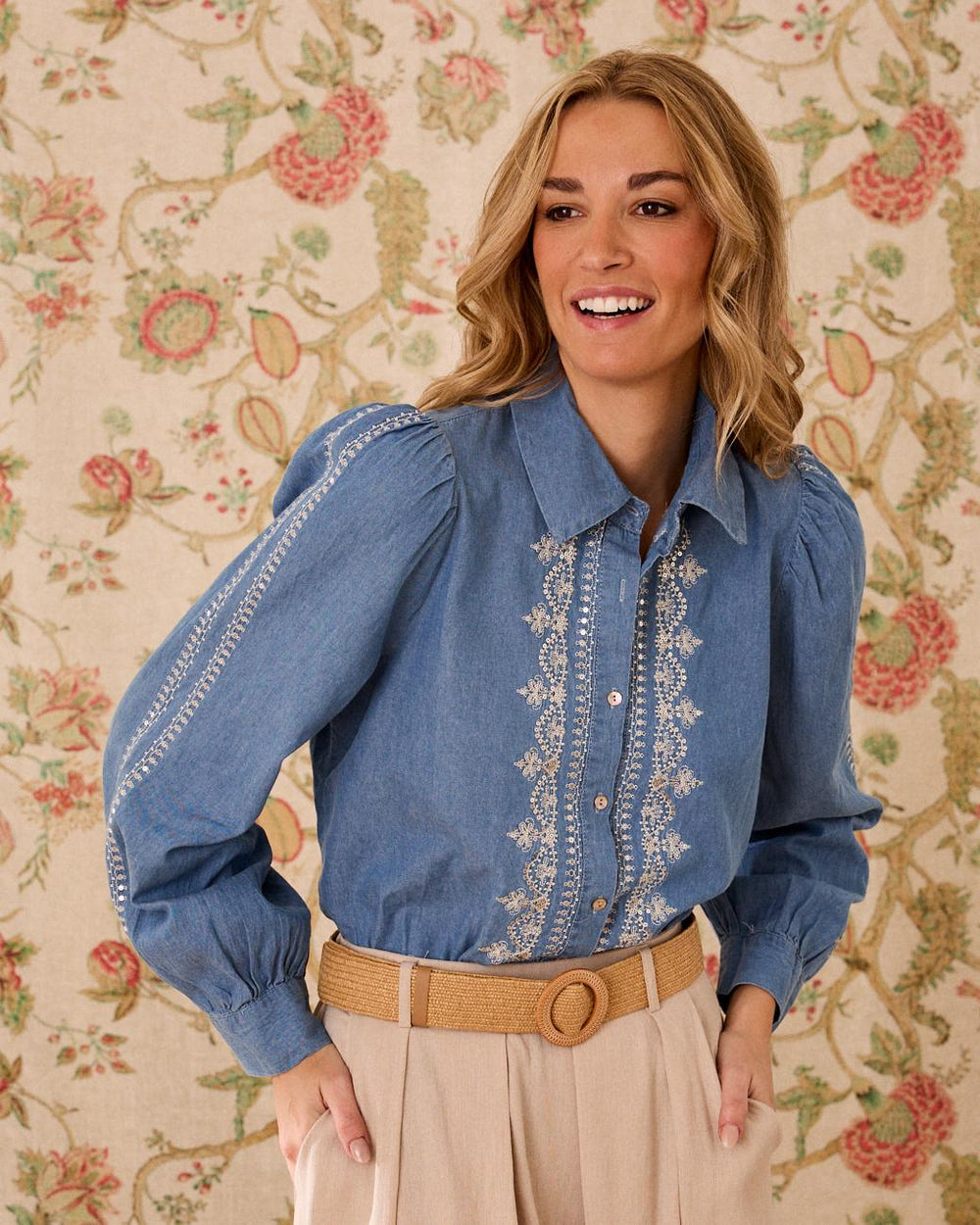 Priscila Denim Shirt