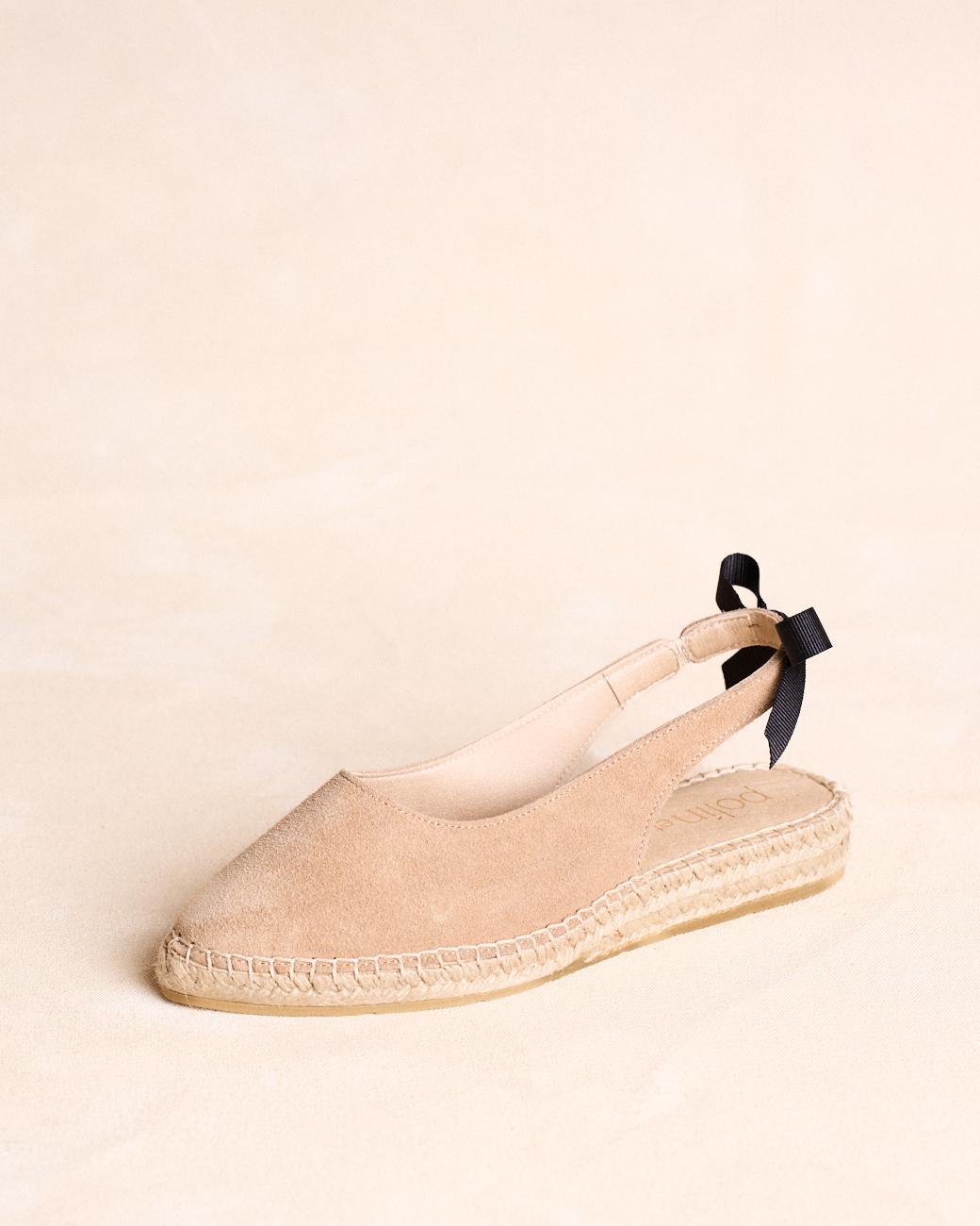 Espadrille à nœud Laica
