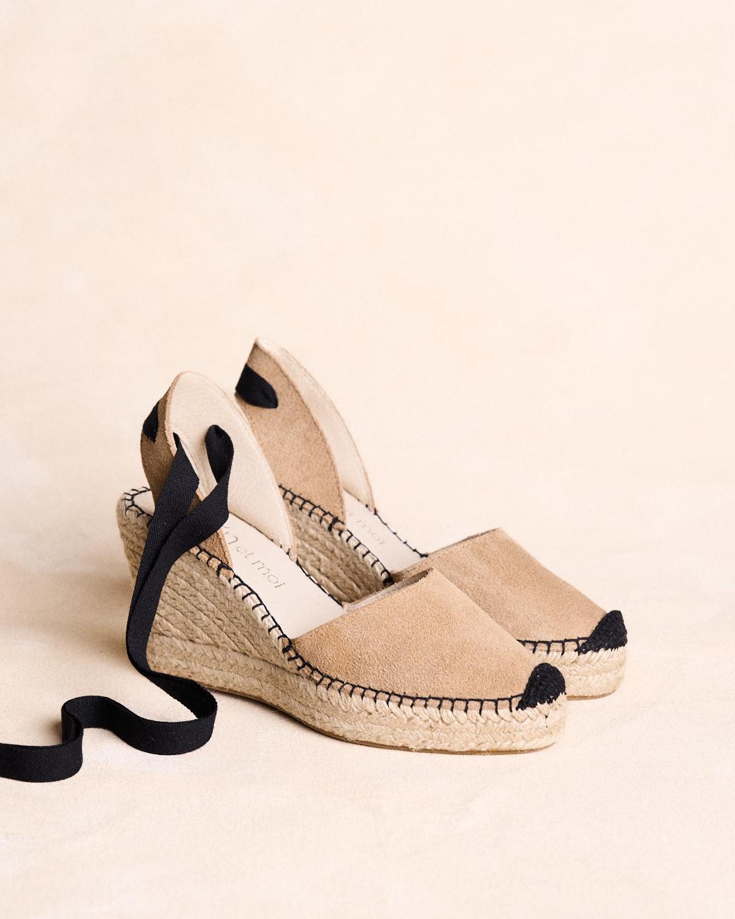 Espadrille à bout Chanel