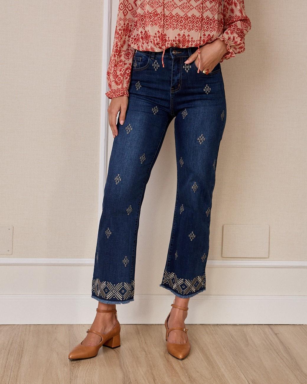 Pantalon en denim Wanda