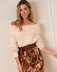 Pull Épaules Cloche