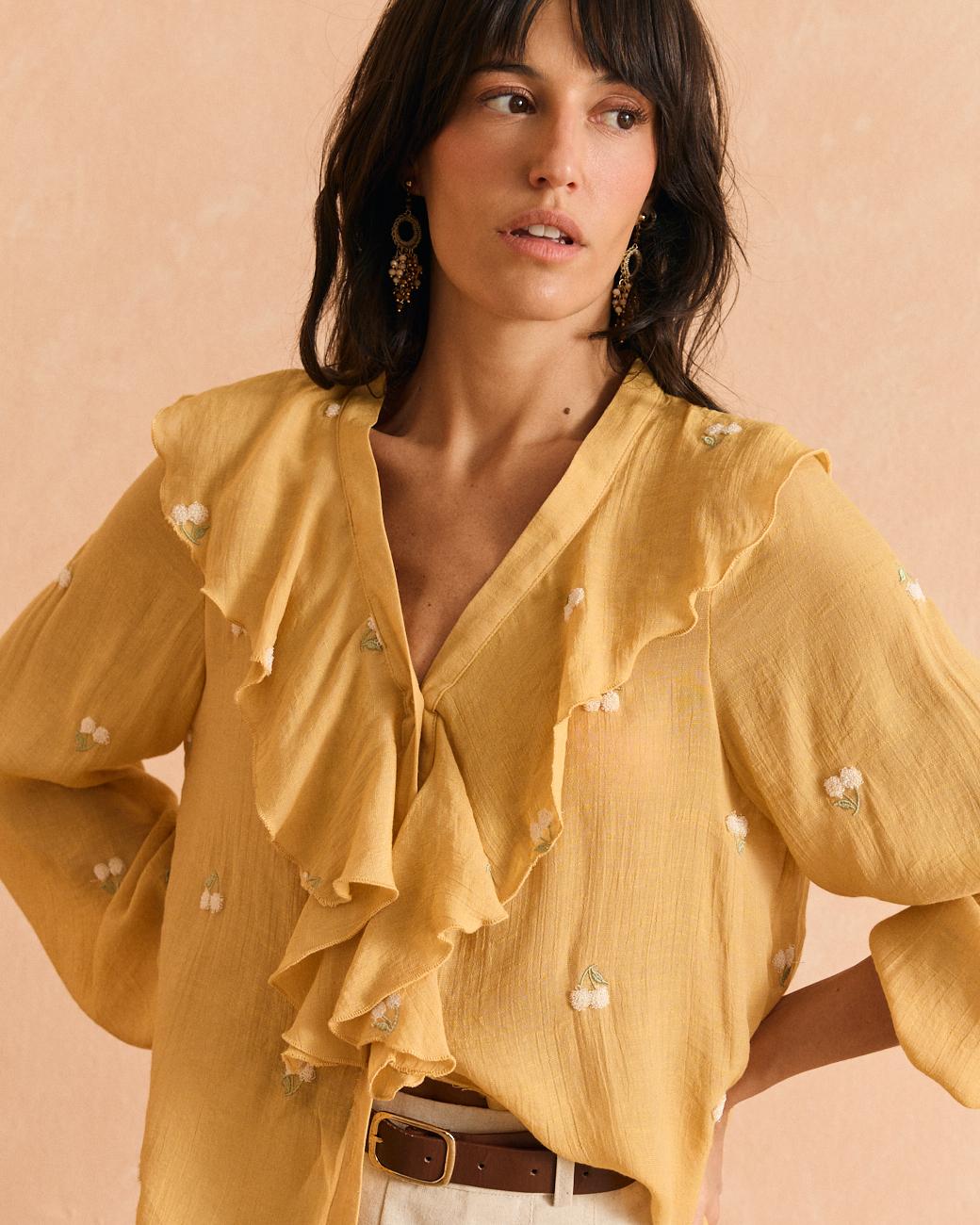 Camisa Volante Mayca