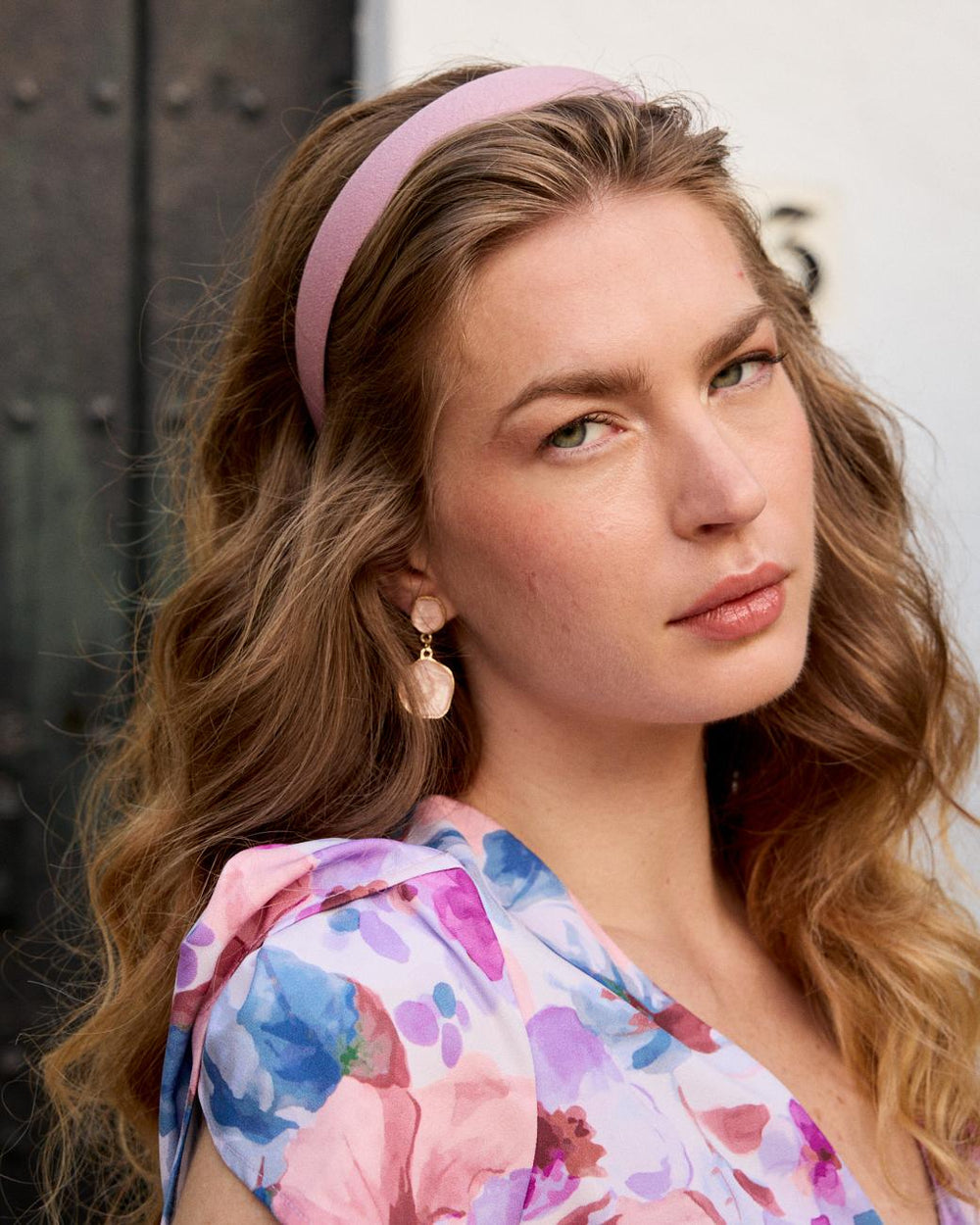 Cinza Pink Headband