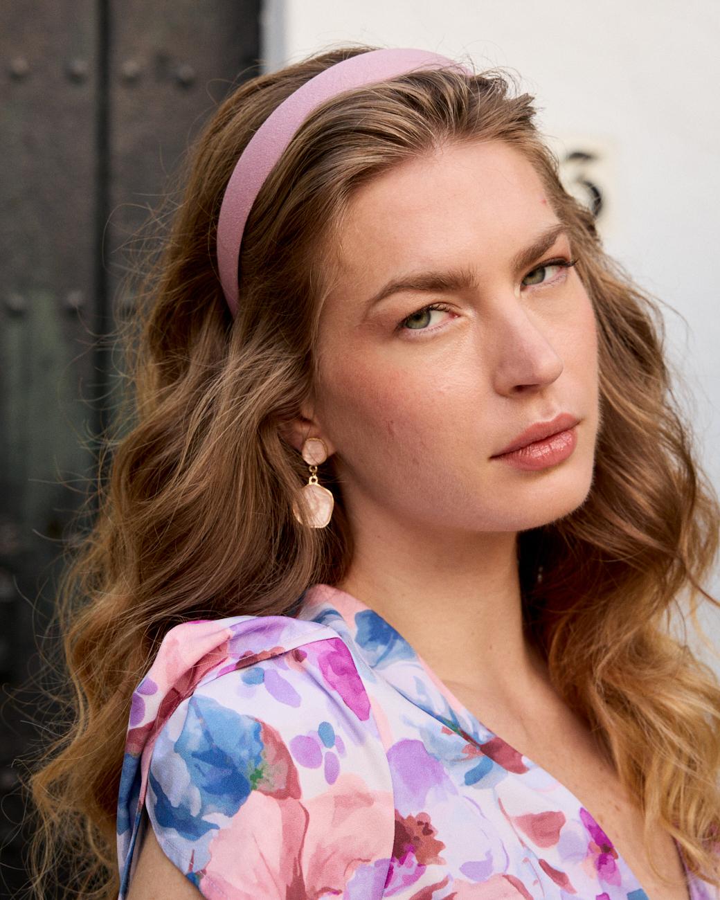 Bandeau rose Cinza