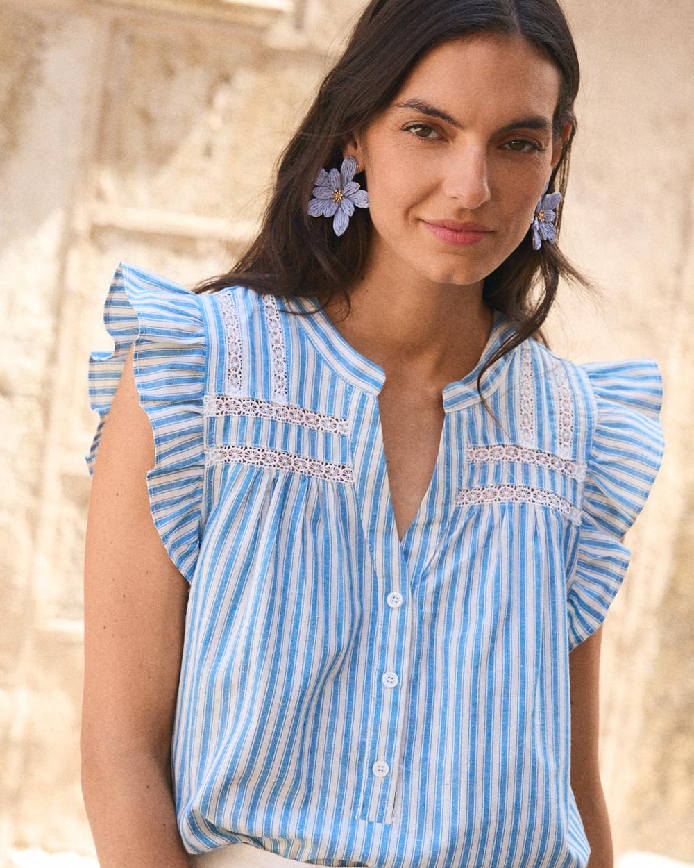 Camisa Volante Lusiana