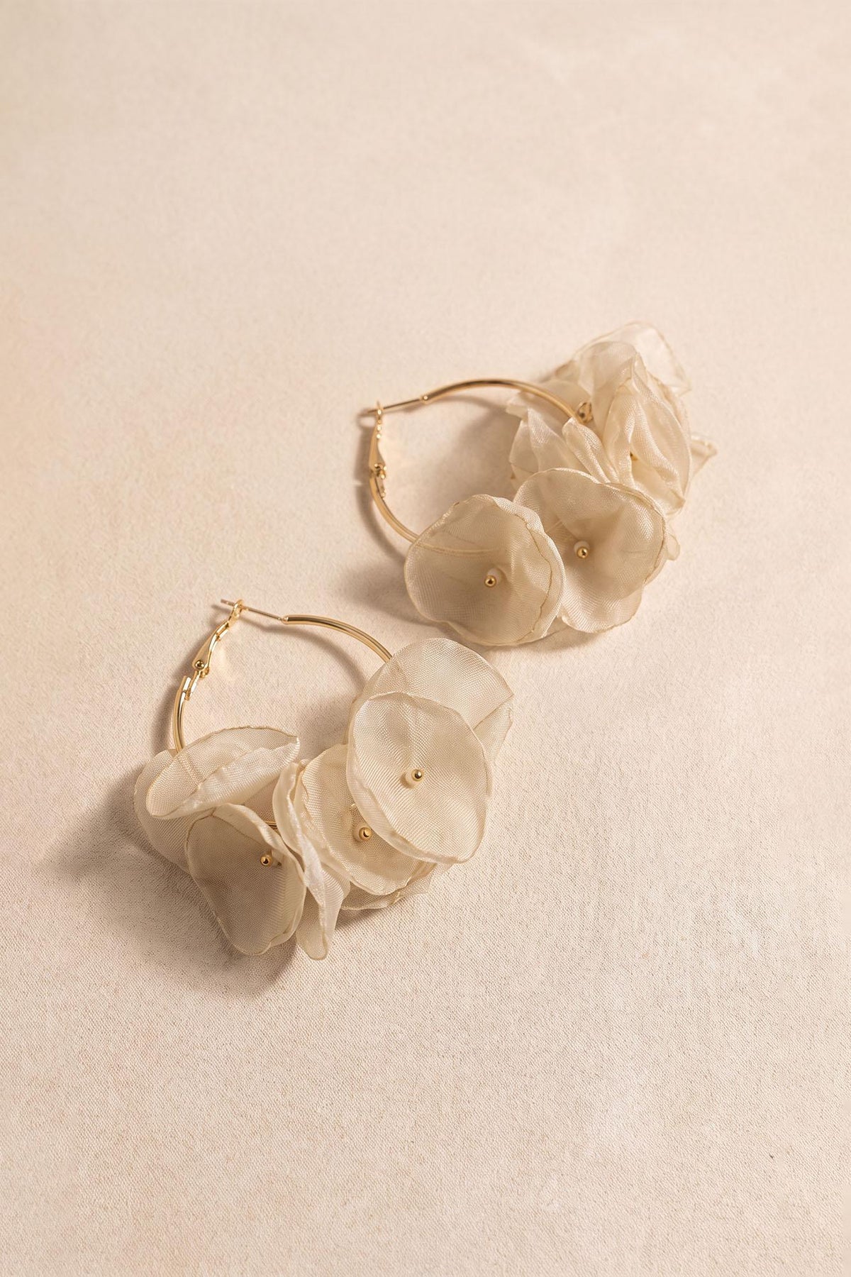 Organza Flower Earrings Alina