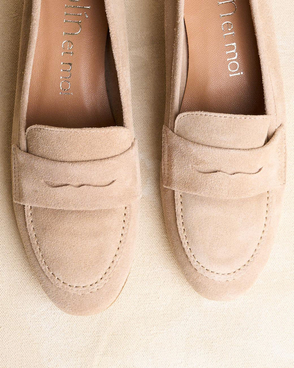Flora Suede Loafers