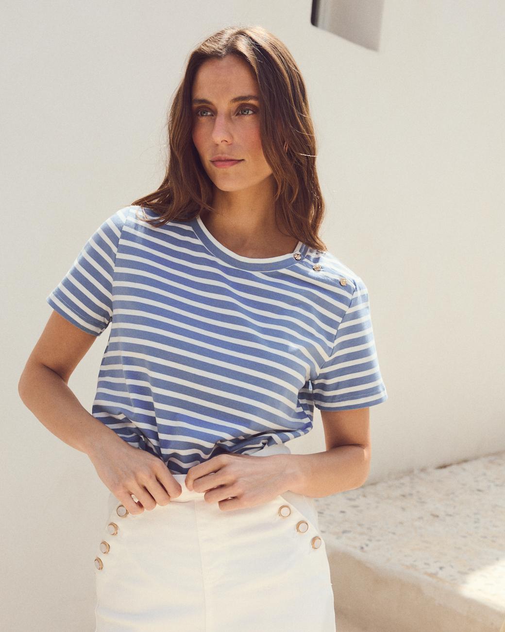 T-shirt rayé Alicia