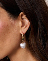 Pendientes Corazón Oro