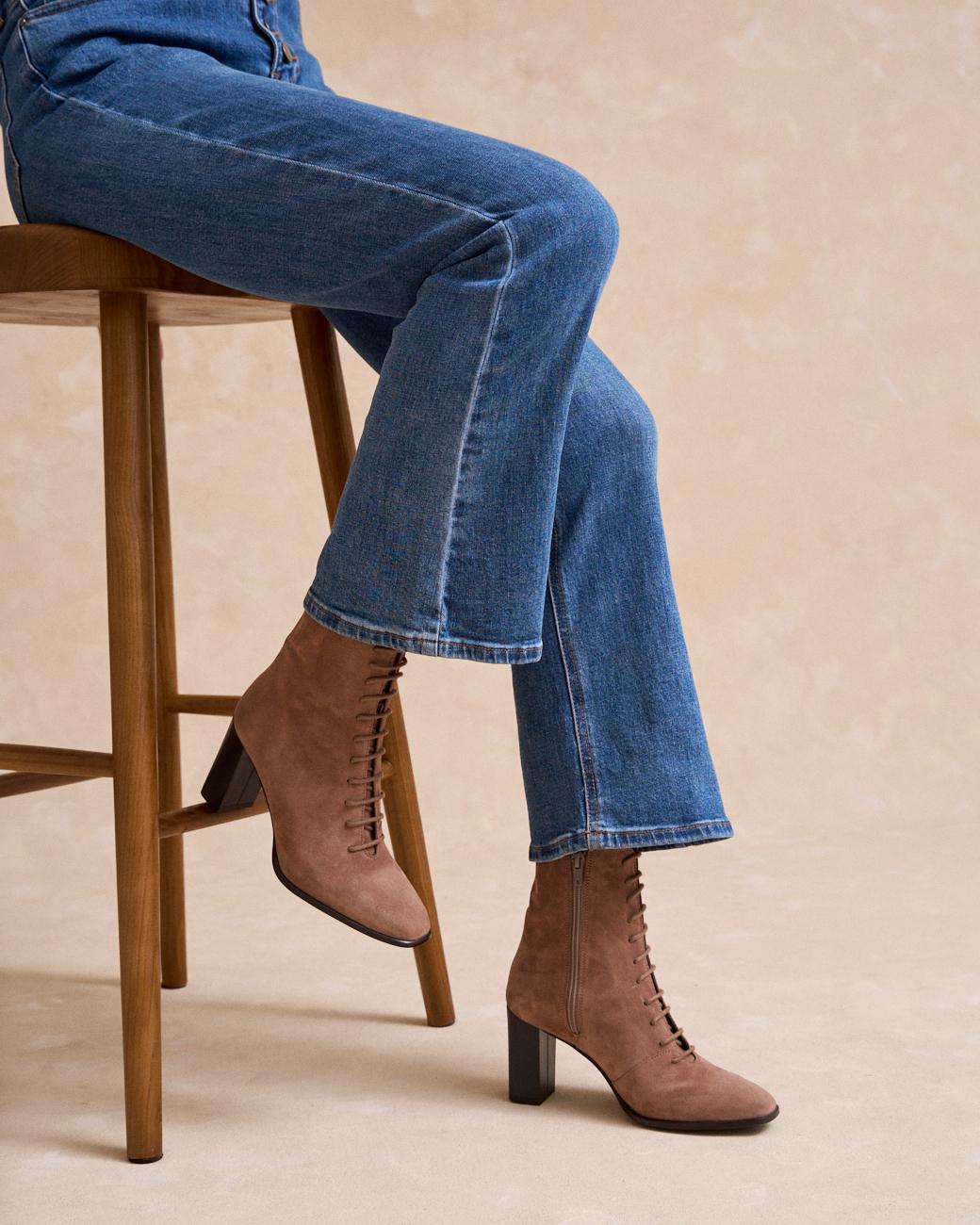 Botines Acordonados Lutina