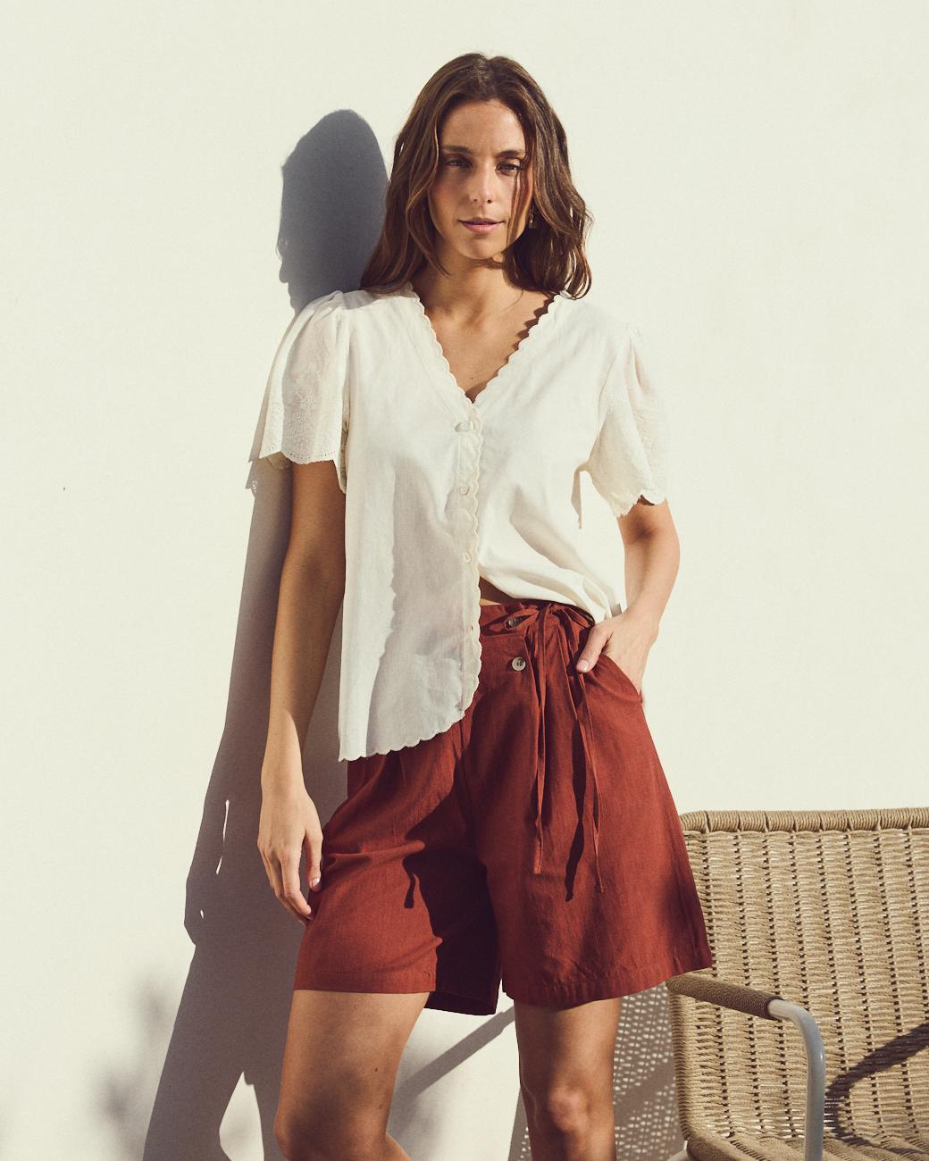 Camisa Bordado Almudena